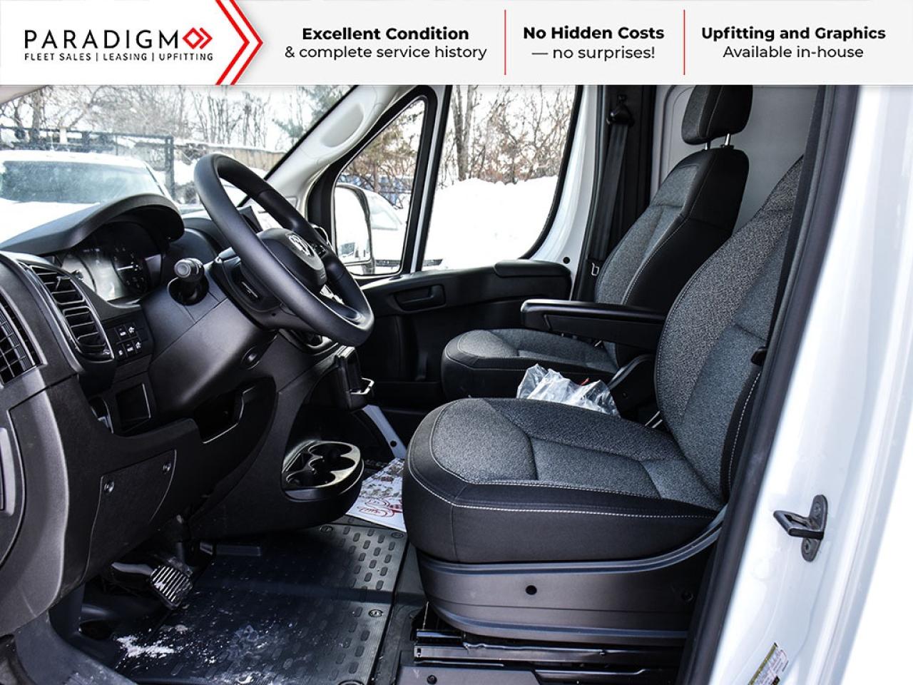 2025 RAM ProMaster Cargo Van 2500 159" High Roof - Ready to Customize + LOW KM! Photo