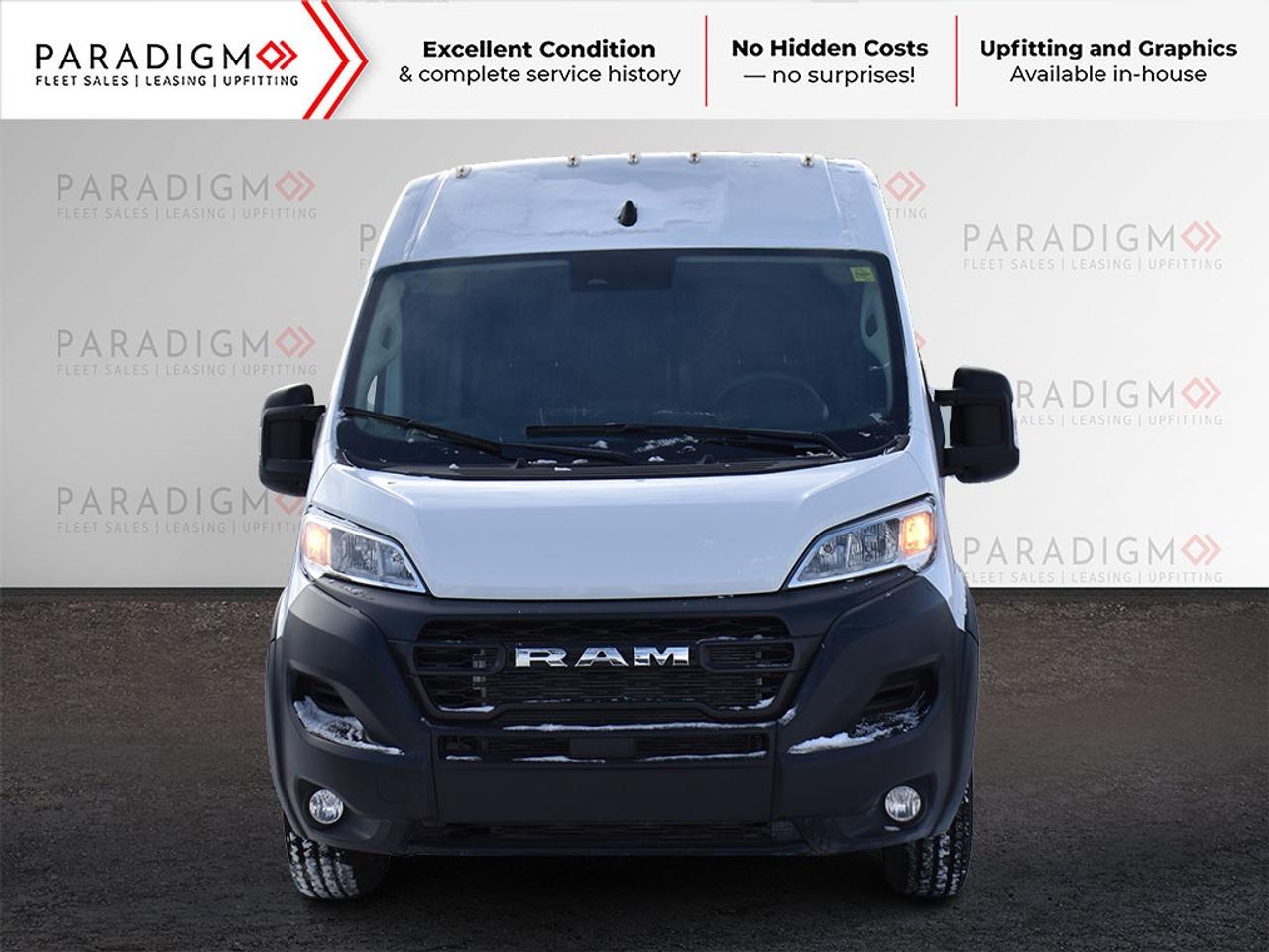 2025 RAM ProMaster Cargo Van 2500 159" High Roof - Ready to Customize + LOW KM! Photo