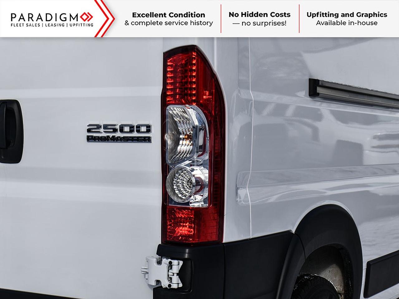 2025 RAM ProMaster Cargo Van 2500 159" High Roof - Ready to Customize + LOW KM! Photo