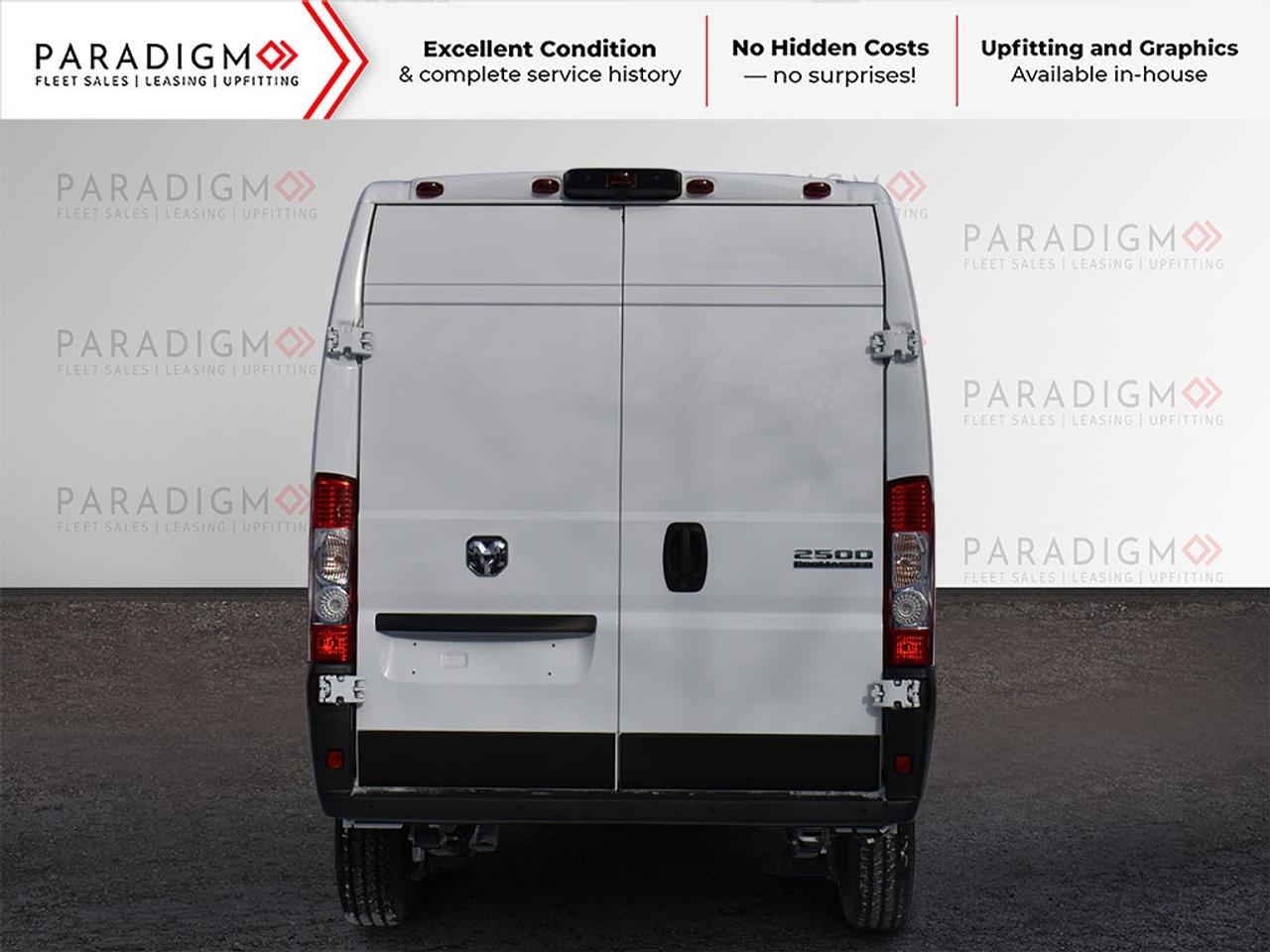2025 RAM ProMaster Cargo Van 2500 159" High Roof - Ready to Customize + LOW KM! Photo