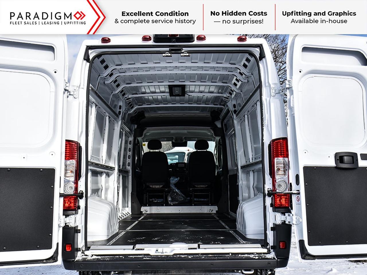 2025 RAM ProMaster Cargo Van 2500 159" High Roof - Ready to Customize + LOW KM! Photo