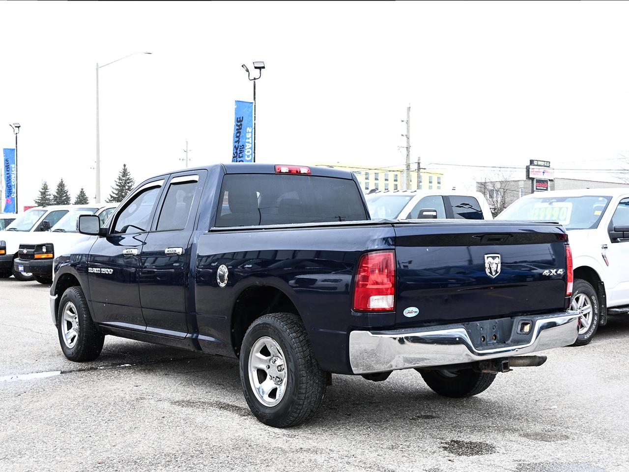 2012 RAM 1500 ST Quad Cab 4x4 ~Heated Mirrors ~Tonneau Cover Photo4