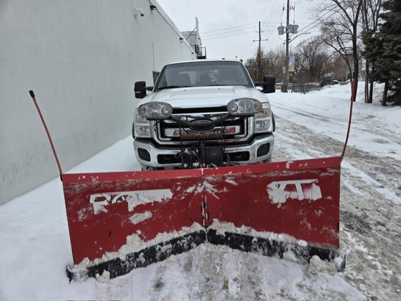 2014 Ford F-250 XLT 4X4-BOSS V SNOW PLOW-CREW CAB-LONG BOX! Photo