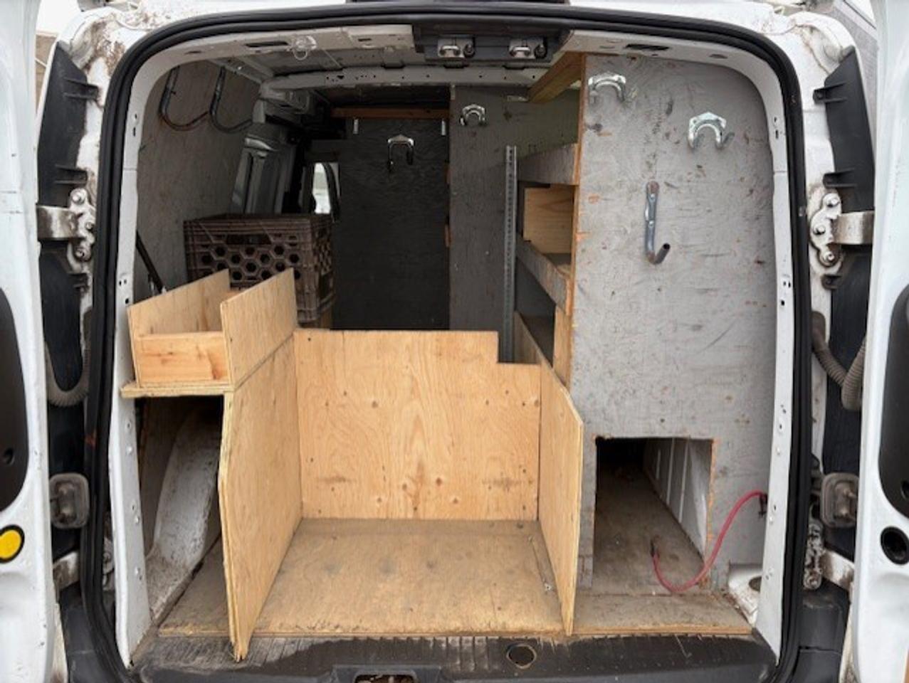 2014 Ford Transit Connect XL LADDER RACK-DIVIDER-SHELF-TOOL CHEST-CERTIFIED! Photo