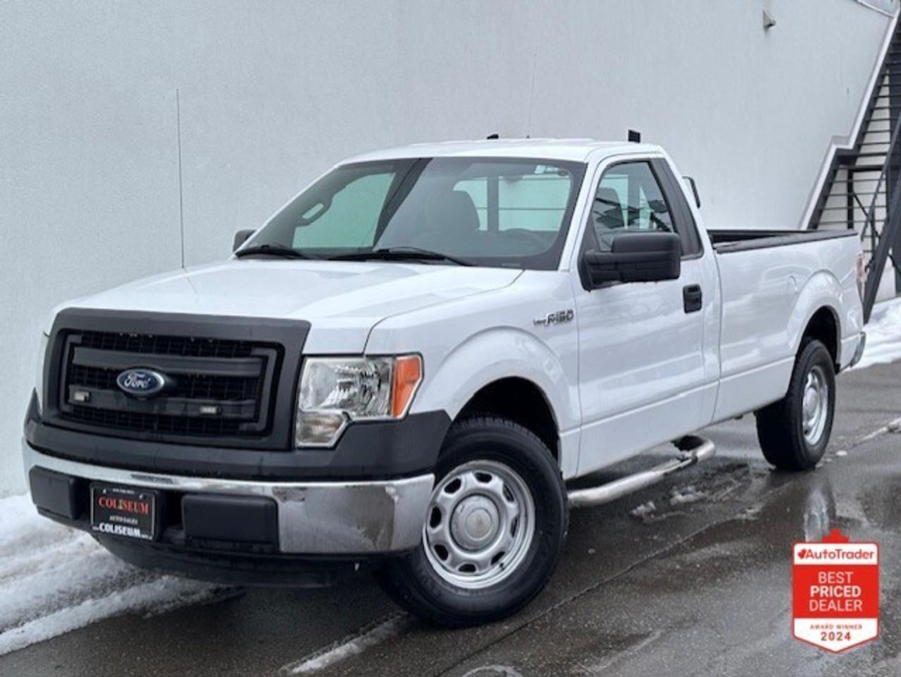 2013 Ford F-150 V8 5.0L REGULAR CAB LONG BOX-1 OWNER-CERTIFIED Photo0