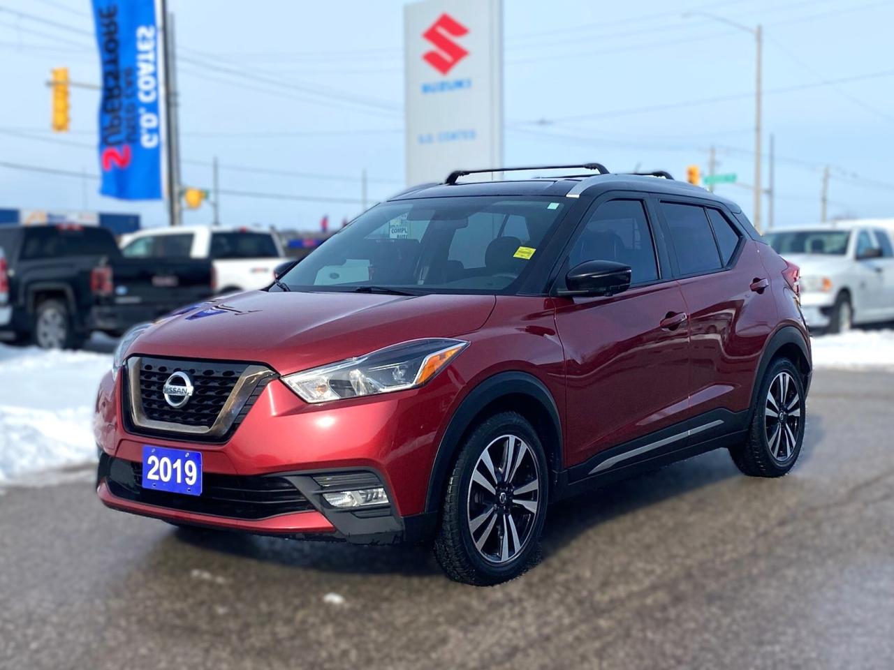 2019 Nissan Kicks SR FWD ~Heated Leather ~Bluetooth ~Alloys ~Camera Photo0