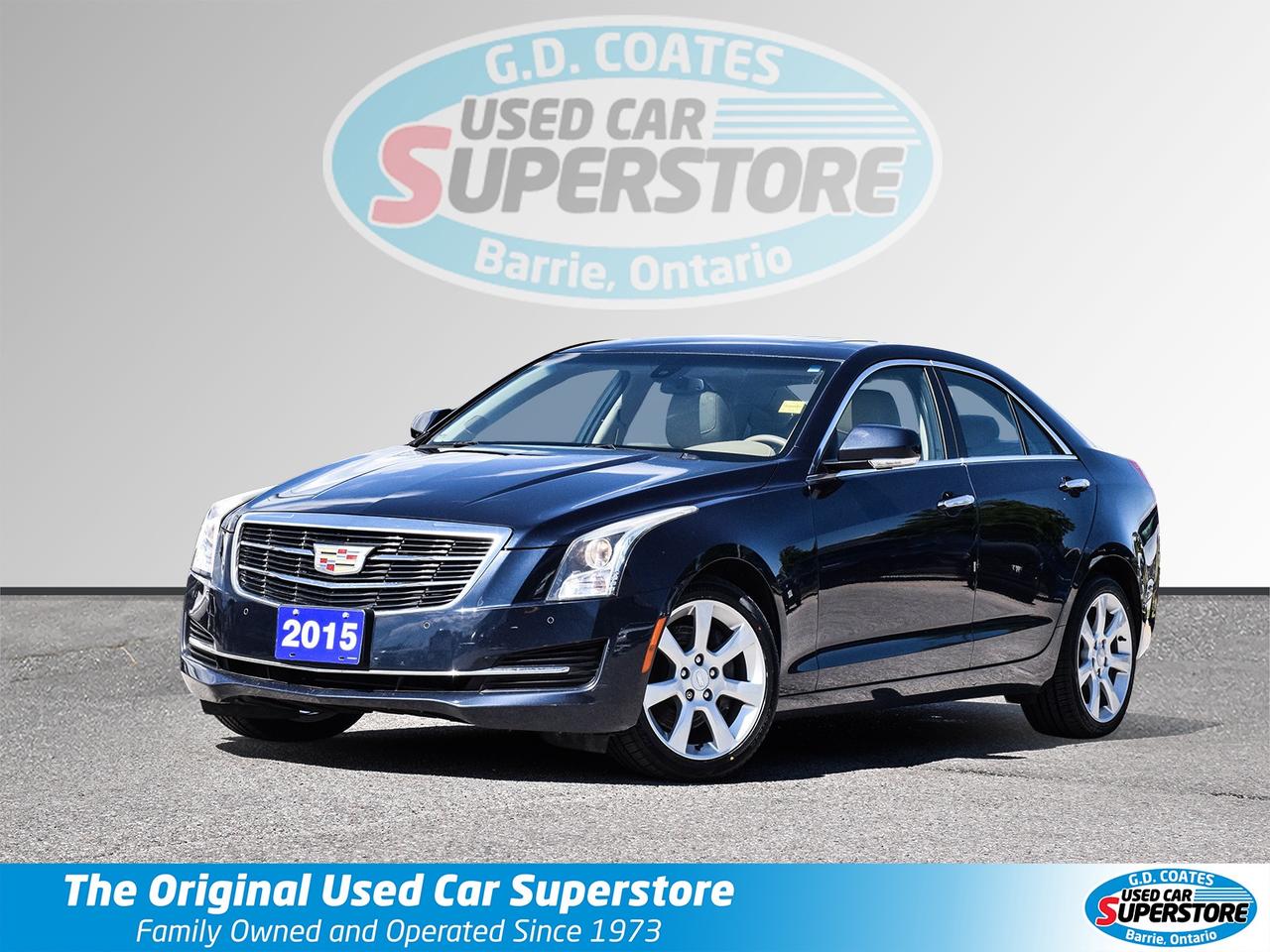 2015 Cadillac ATS Luxury AWD ~Heated Leather ~Sunroof ~Camera ~BOSE Photo