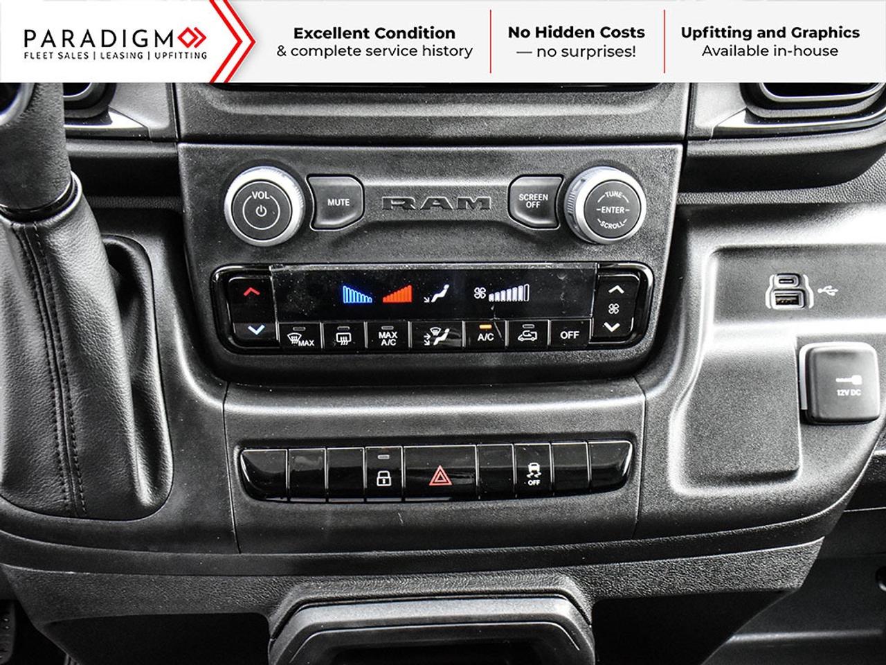 2025 Dodge Ram ProMaster 2500 159" HIGH ROOF LOW KM! Photo