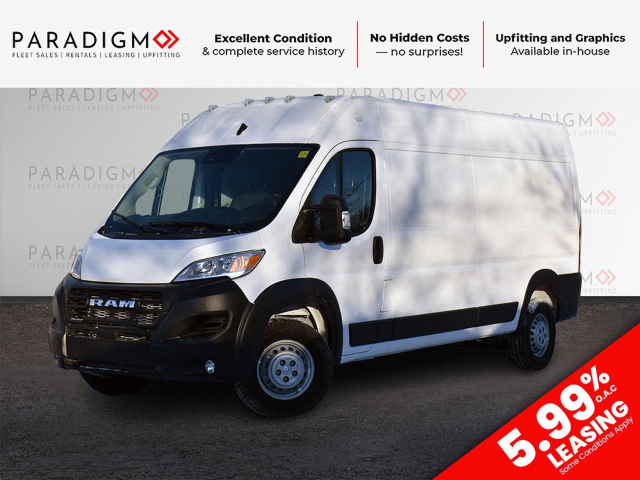 2025 Dodge Ram ProMaster 2500 159" HIGH ROOF LOW KM! Photo