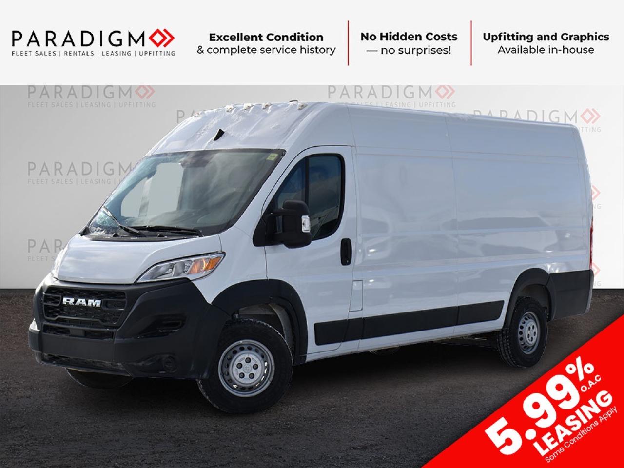 2025 RAM ProMaster Cargo Van 3500 159" HIGH ROOF EXT LOW KM! Photo