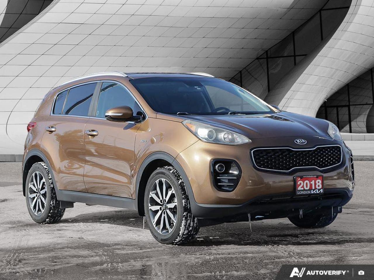 2018 Kia Sportage EX   AWD   Leather   Push Button   Apple CarPlay Photo