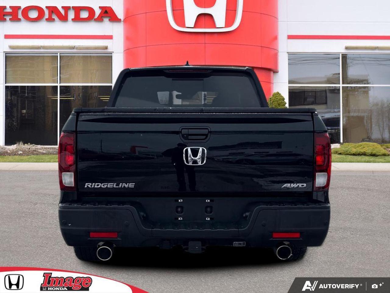 2022 Honda Ridgeline Black Edition AWD   LEATHER   SUNROOF   TONNEAU Photo