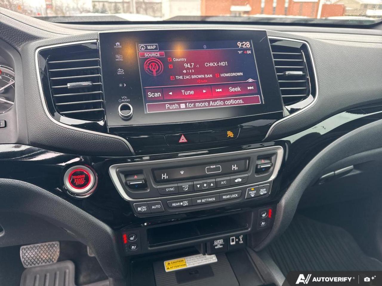 2022 Honda Ridgeline Black Edition AWD   LEATHER   SUNROOF   TONNEAU Photo