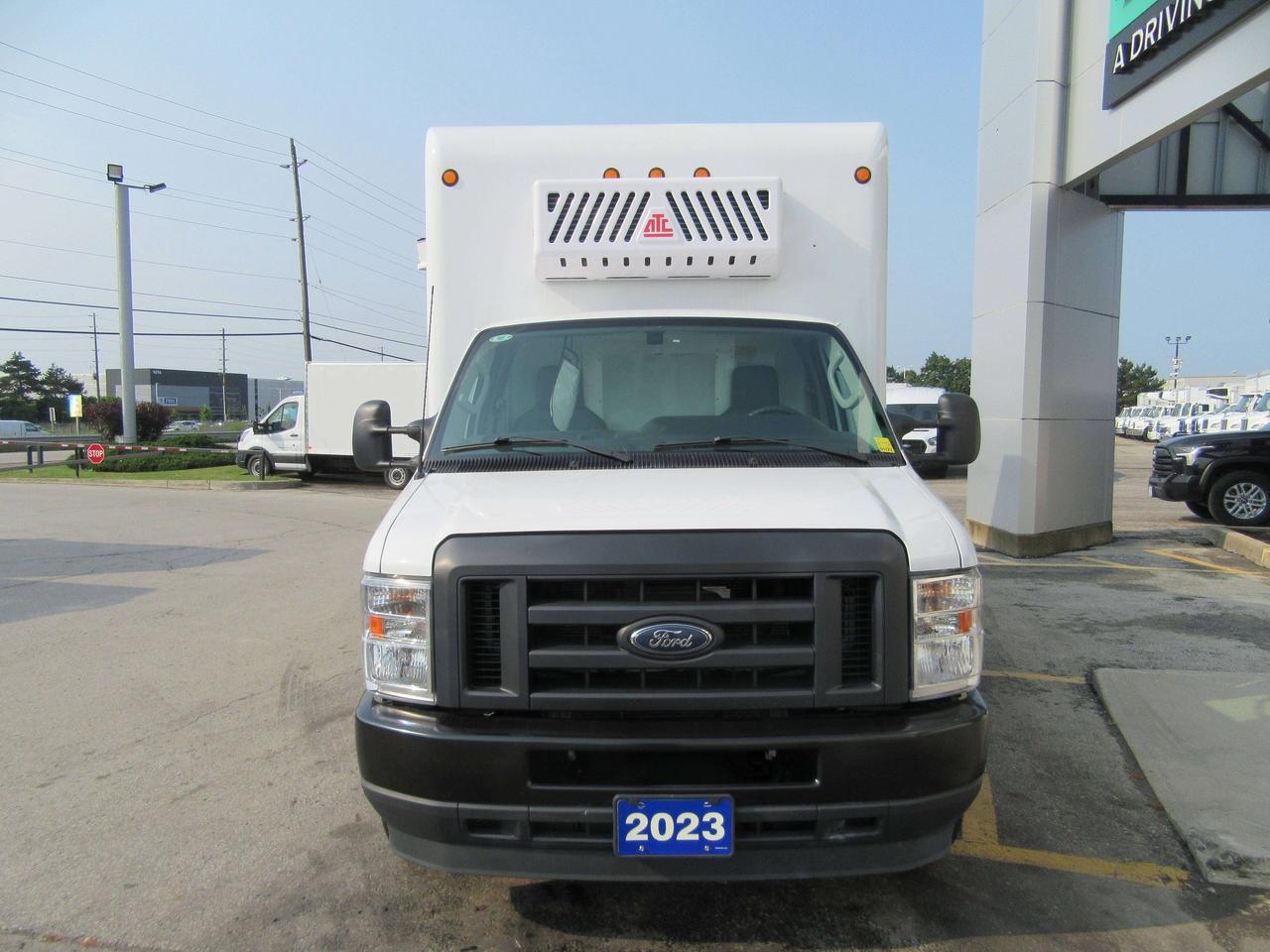 2023 Ford E-450 GAS 16FT HIGH BOX NEW LOW TEMP REEFER SYSTEM Photo
