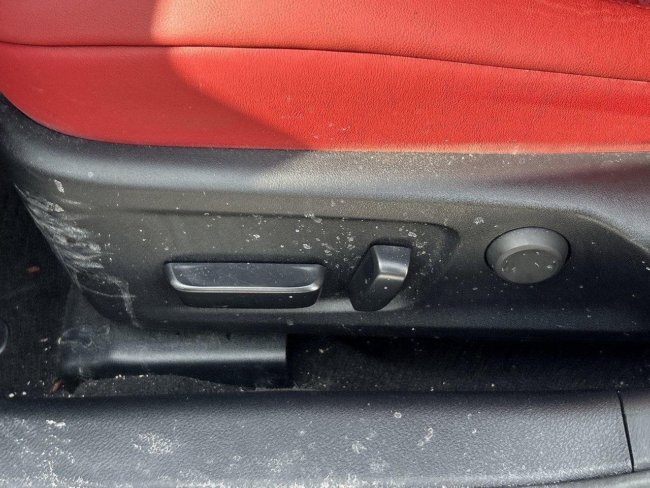 2025 Lexus IS 350 AWD Low KM Sunroof CarPlay Red Interior Photo