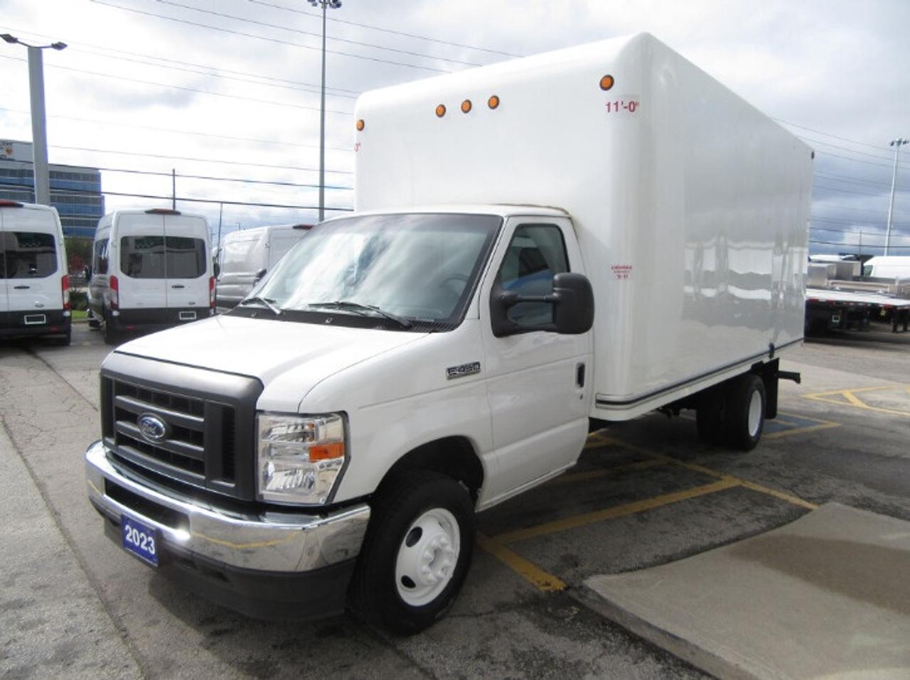 2023 Ford Super Duty E-450 DRW CUBE VAN 16FT HIGH BOX WITH ROLLOUT RAMP Photo