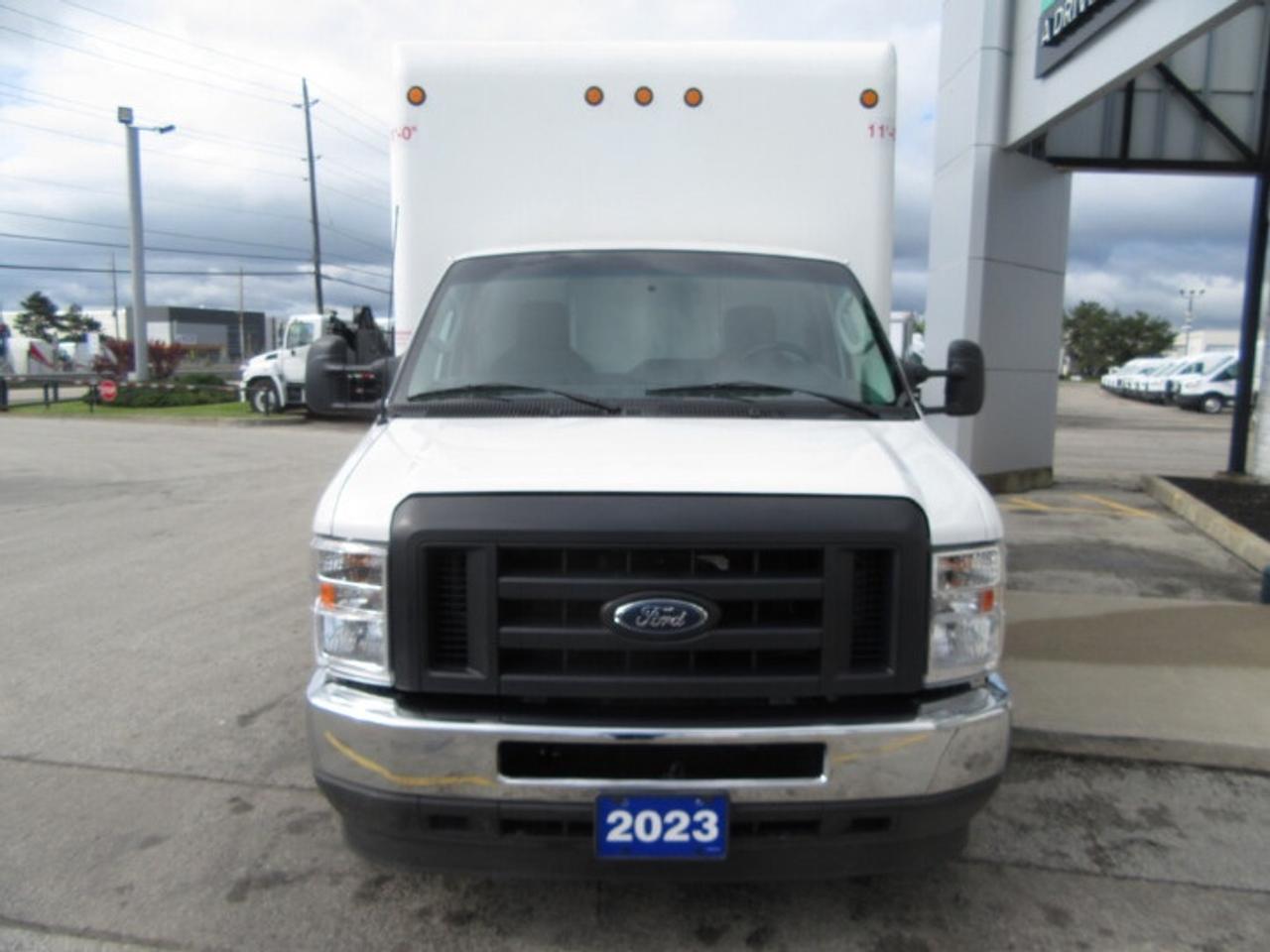 2023 Ford Super Duty E-450 DRW CUBE VAN 16FT HIGH BOX WITH ROLLOUT RAMP Photo