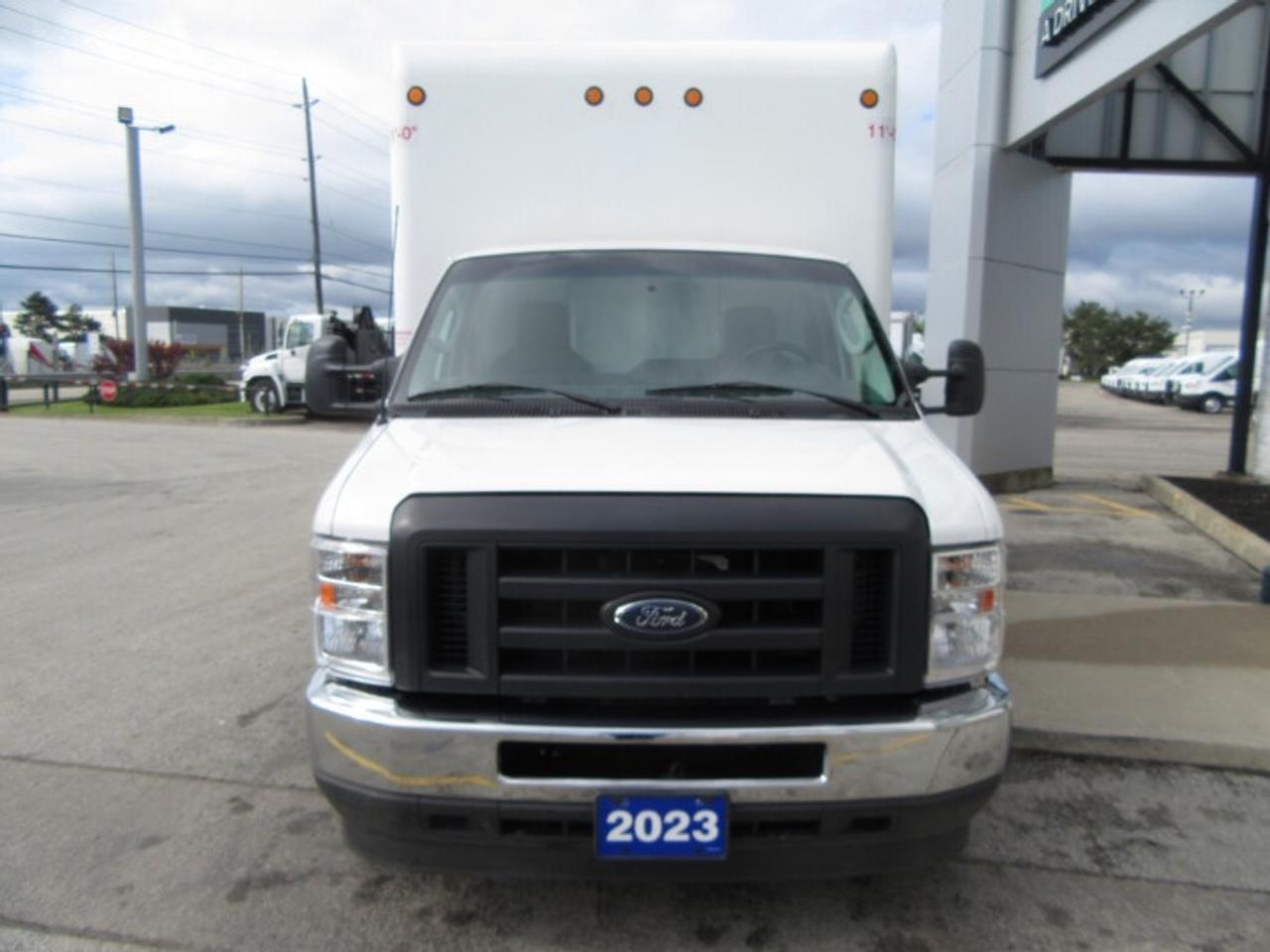 2023 Ford Super Duty E-450 DRW CUBE VAN 16FT HIGH BOX WITH ROLLOUT RAMP Photo