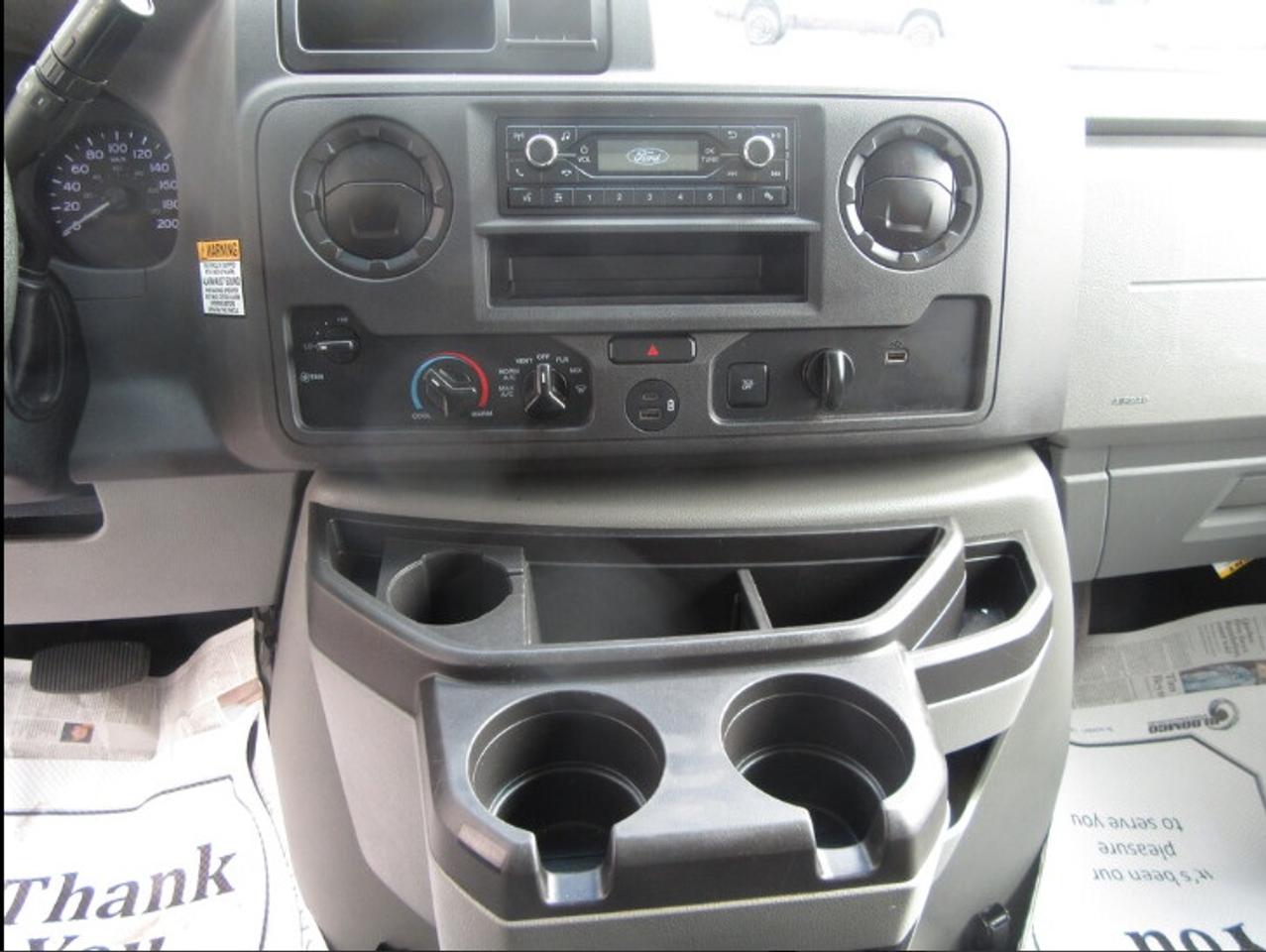 2023 Ford Super Duty E-450 DRW CUBE VAN 16FT HIGH BOX WITH ROLLOUT RAMP Photo