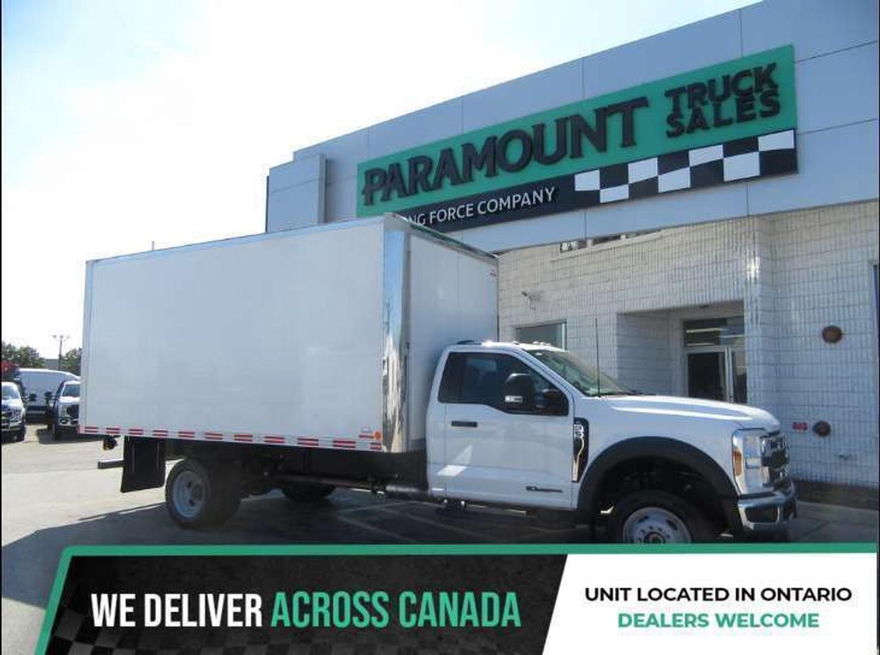 2026 Ford F-550 DIESEL 4X4 REG CAB 16FT ALUMINUM BOX & RAMP Photo0