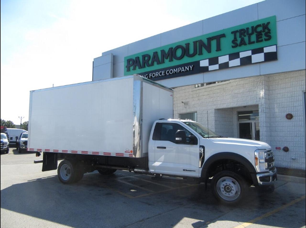 2024 Ford F-550 DIESEL 4X4 REG CAB 16FT ALUMINUM BOX & RAMP Photo0