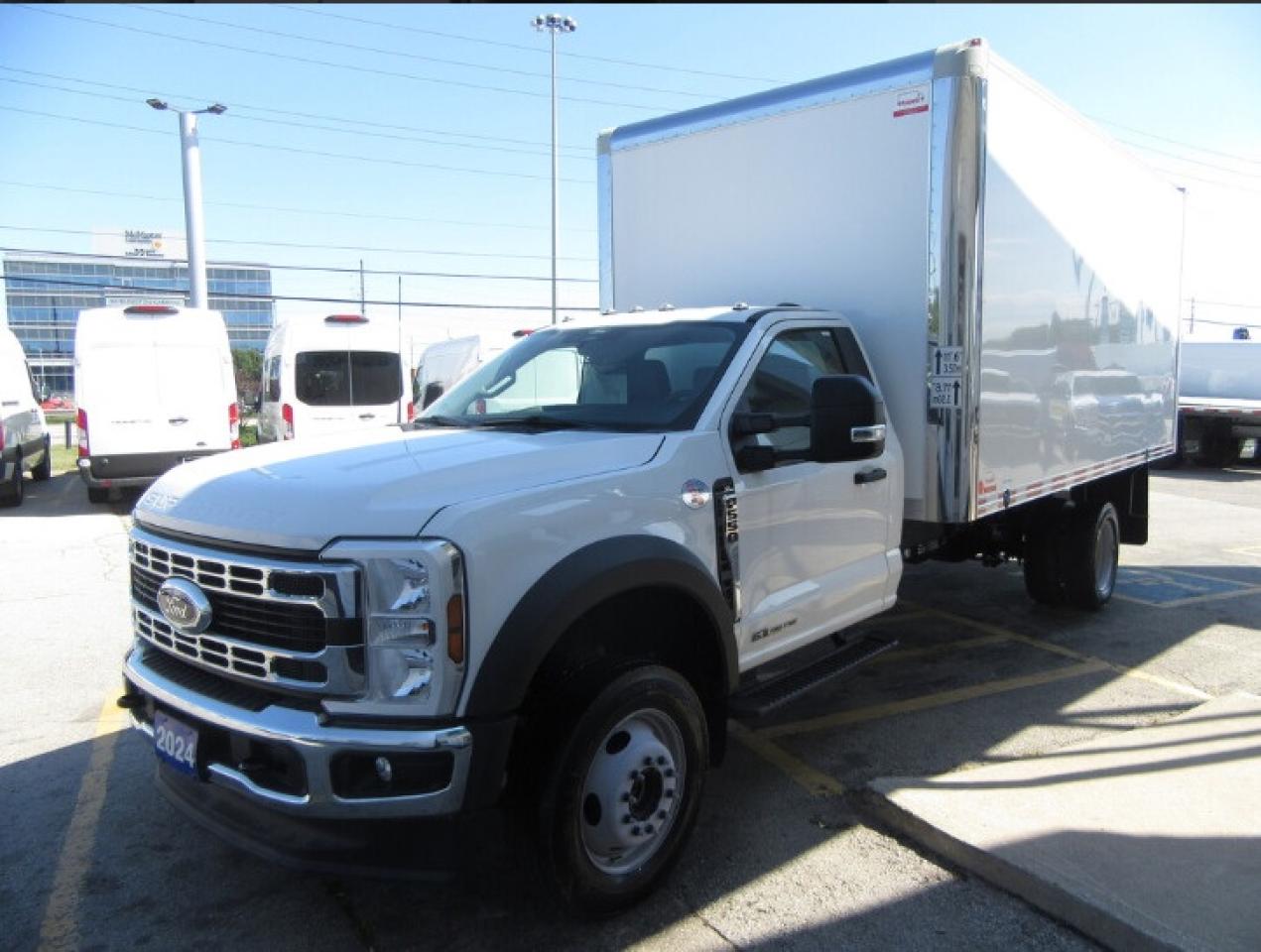 2024 Ford F-550 DIESEL 4X4 REG CAB 16FT ALUMINUM BOX & RAMP Photo
