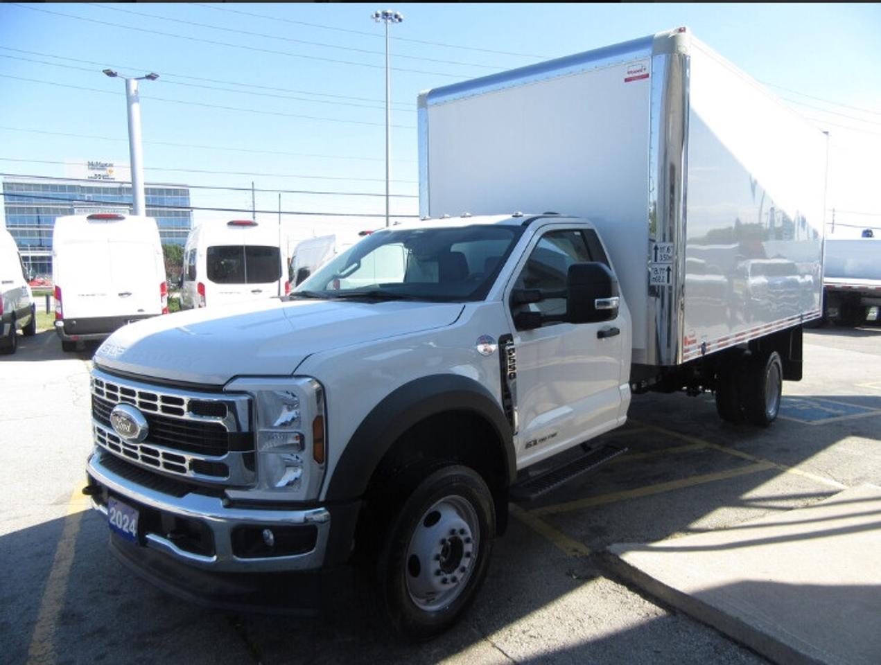 2024 Ford F-550 DIESEL 4X4 REG CAB 16FT ALUMINUM BOX & RAMP Photo