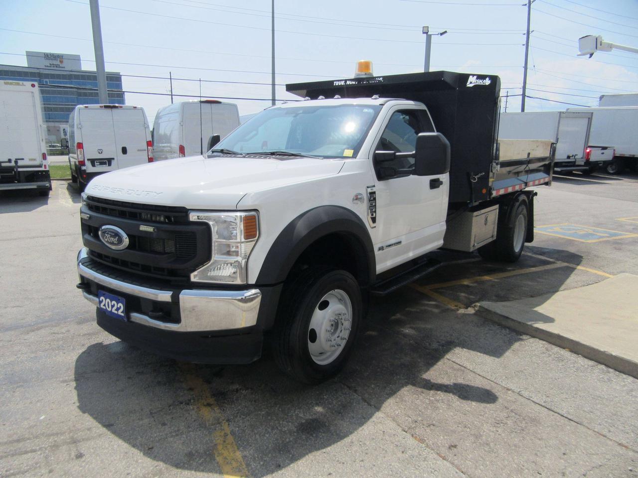 2022 Ford F-550 4X4 DIESEL 12FT STEEL DUMP BOX Photo4