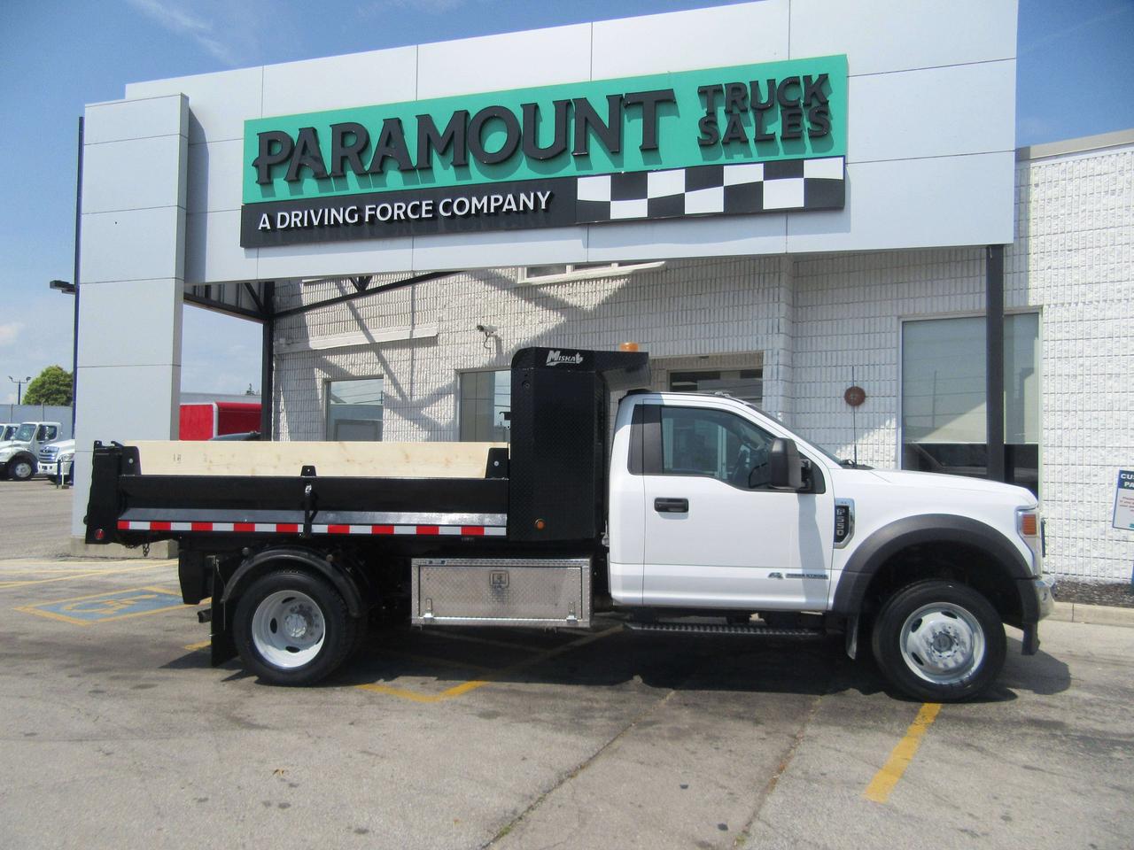 2022 Ford F-550 4X4 DIESEL 12FT STEEL DUMP BOX Photo