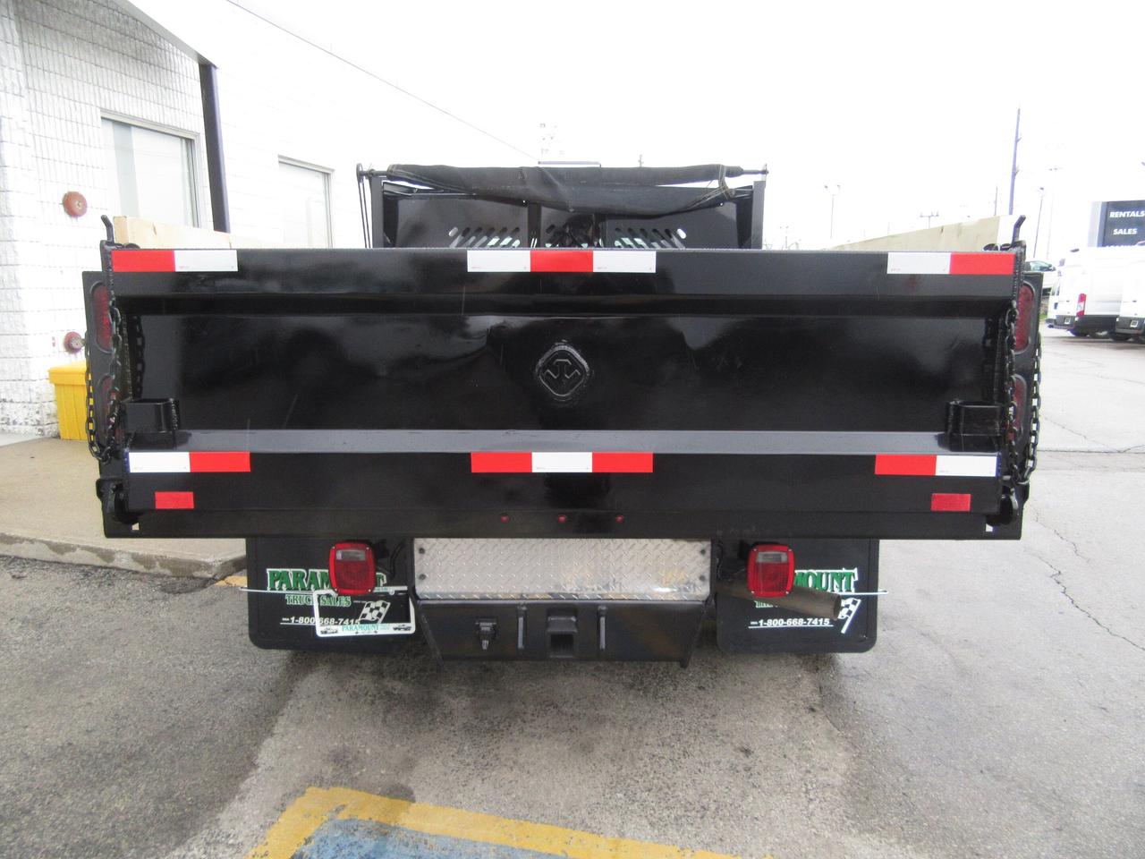 2022 Ford F-550 4X4 DIESEL 12FT STEEL DUMP BOX Photo3