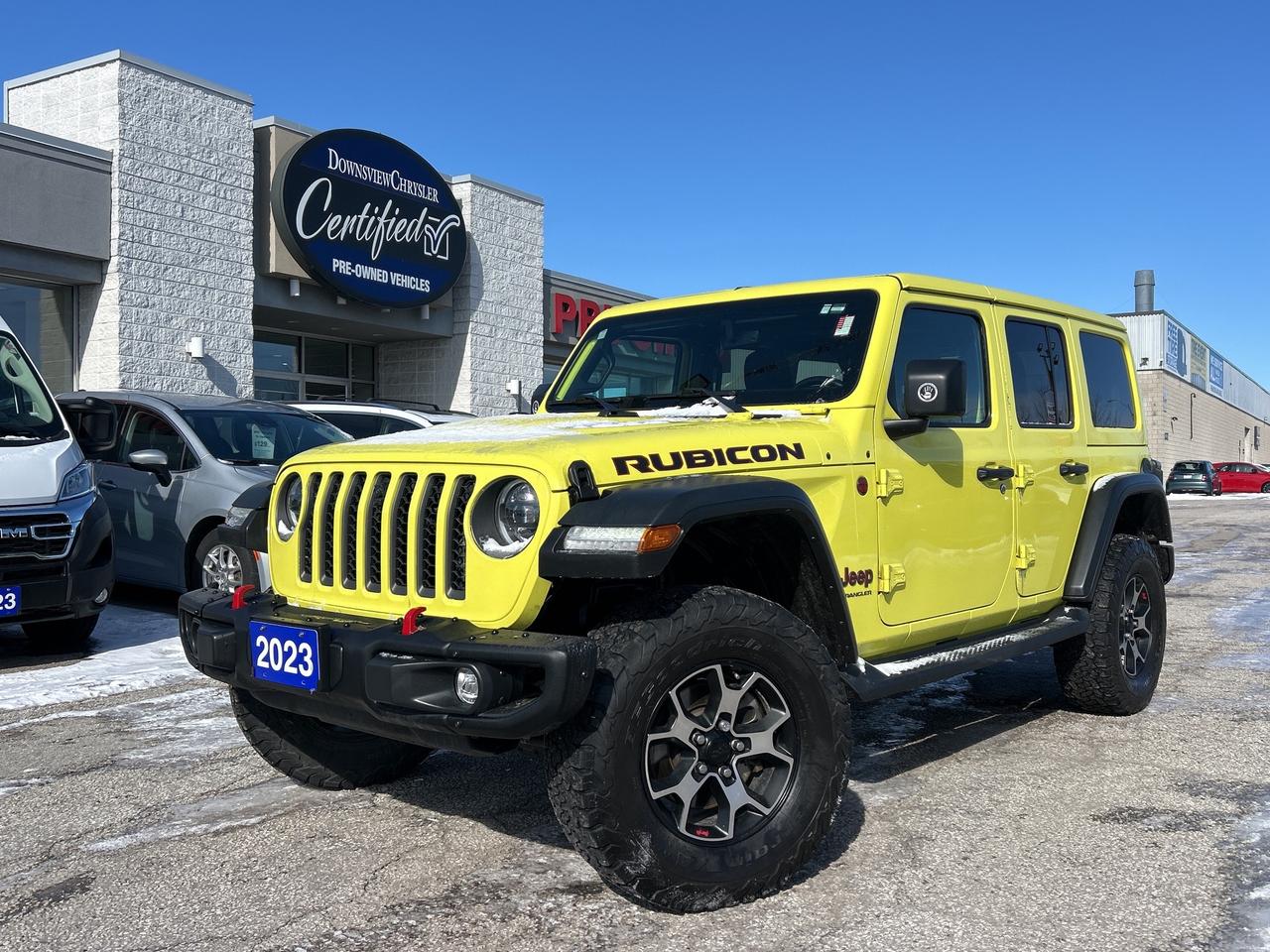 2023 Jeep Wrangler Rubicon w/Steel Bumpers, LEDs, Full-Time 4WD Photo