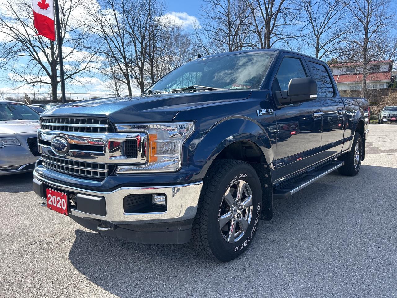 2020 Ford F-150 XLT, 4X4, 5 LITER, CLEAN CARFAX, 5 PASSENGER! Photo