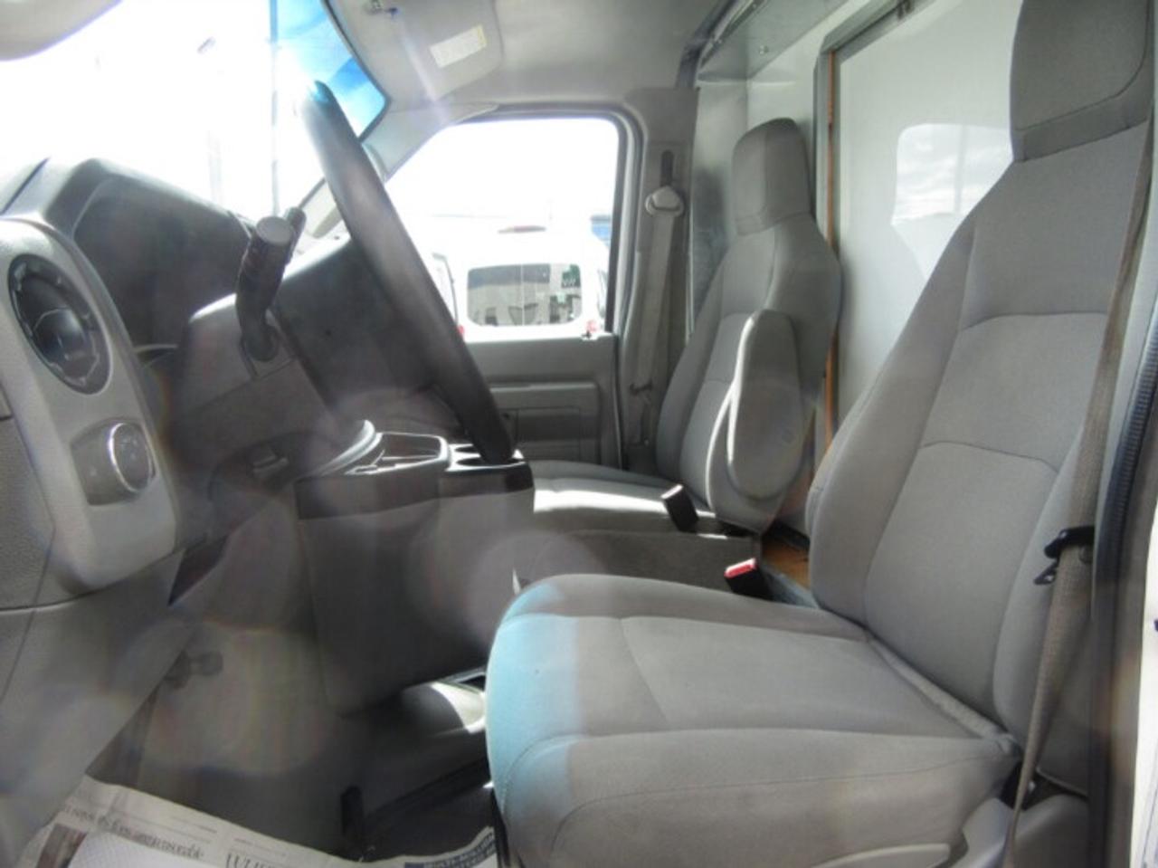 2023 Ford Super Duty E-450 DRW CUBE VAN 16FT HIGH BOX WITH ROLLOUT RAMP Photo