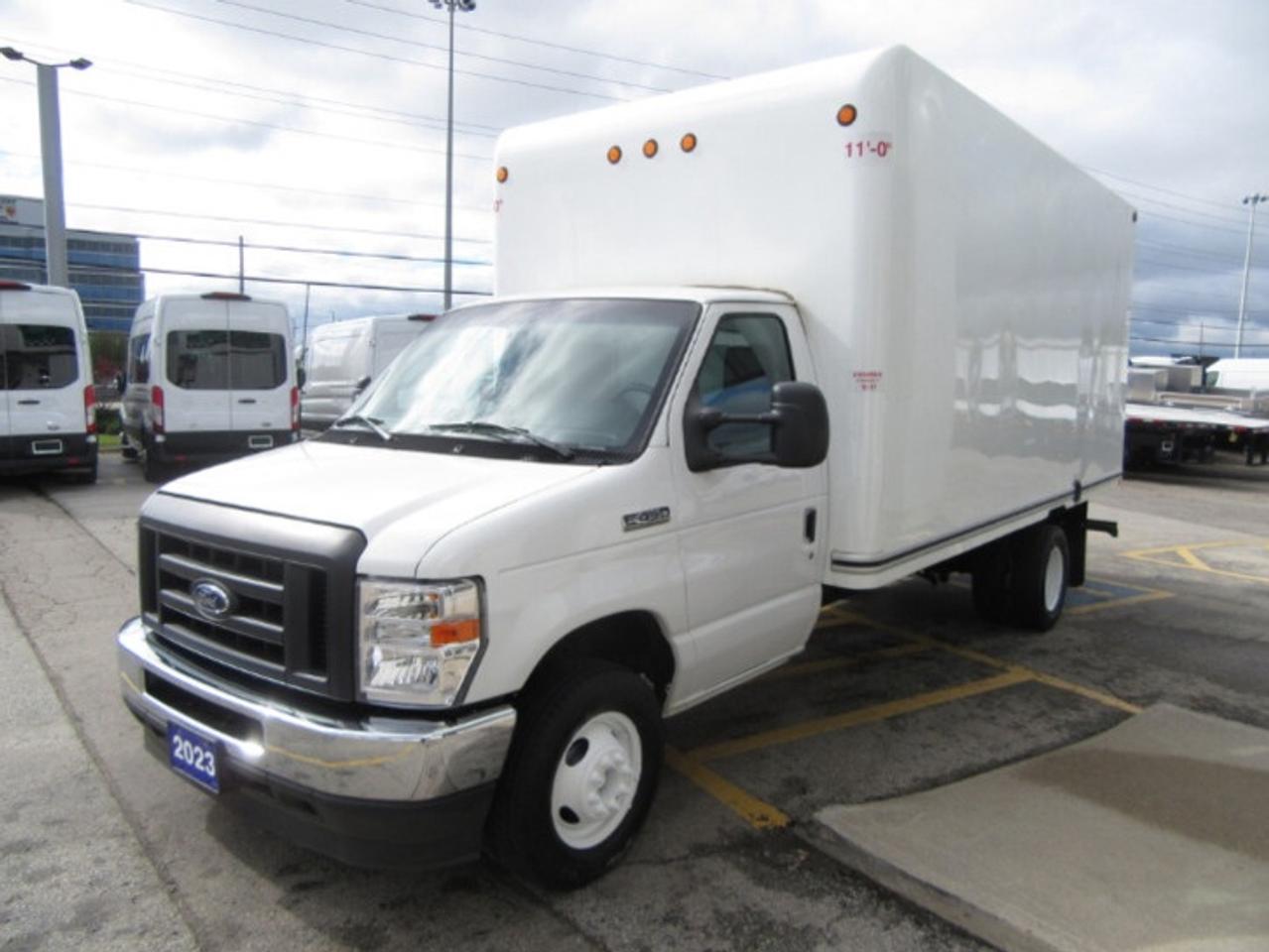 2023 Ford Super Duty E-450 DRW CUBE VAN 16FT HIGH BOX WITH ROLLOUT RAMP Photo