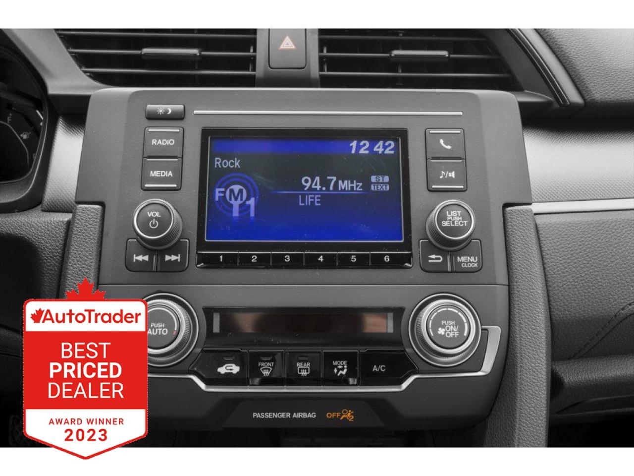 2016 Honda Civic LX (CVT) 2dr Coupe Photo