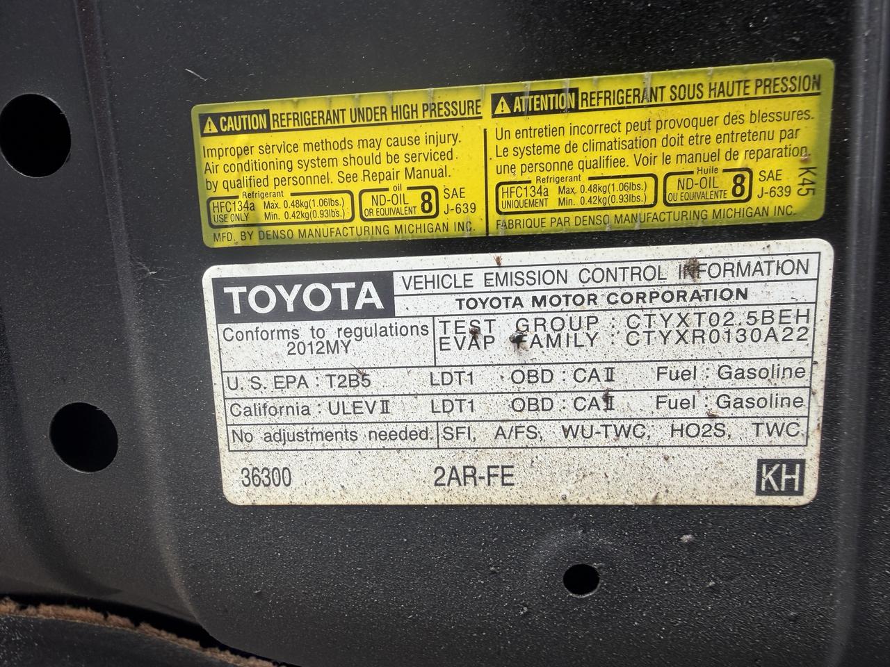 2012 Toyota RAV4 !!! JUST SOLD SOLD SOLD !!! 4WD !! 76849 KMS !!! Photo