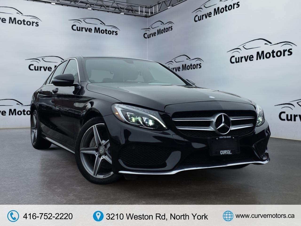 2016 Mercedes-Benz C-Class C300 4MATIC AMG PKG * NO ACCIDENTS / PANO / BLIND Photo0