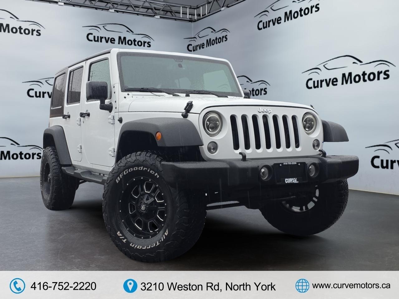 2017 Jeep WRANGLER UNLIMITED 4WD 4dr Sport * 1 OWNER / LOW KM / AUTOMATIC / 3.6 Photo