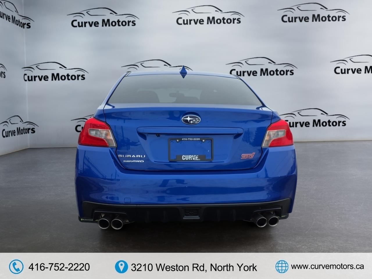 2018 Subaru WRX STI Manual * VERY LOW KM  / CAMERA / HEATED SEATS Photo3