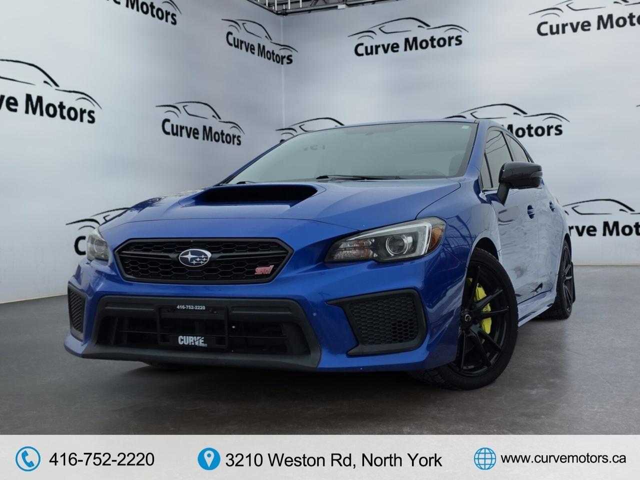 2018 Subaru WRX STI Manual * VERY LOW KM  / CAMERA / HEATED SEATS Photo2