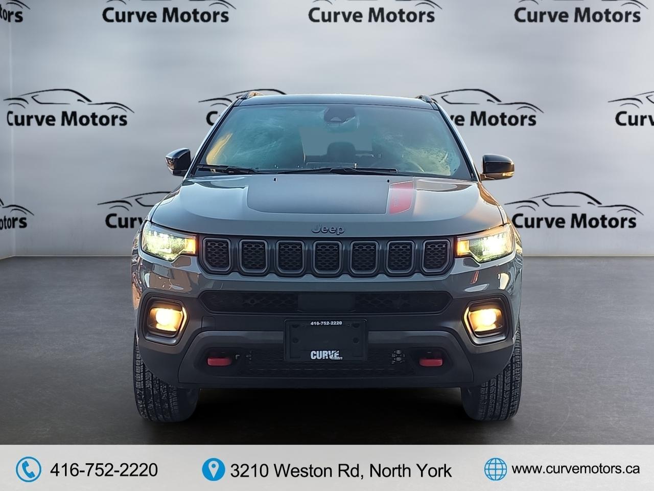 2024 Jeep Compass Trailhawk 4x4 * CARPLAY / CAMERA / LEATHER / LANE Photo