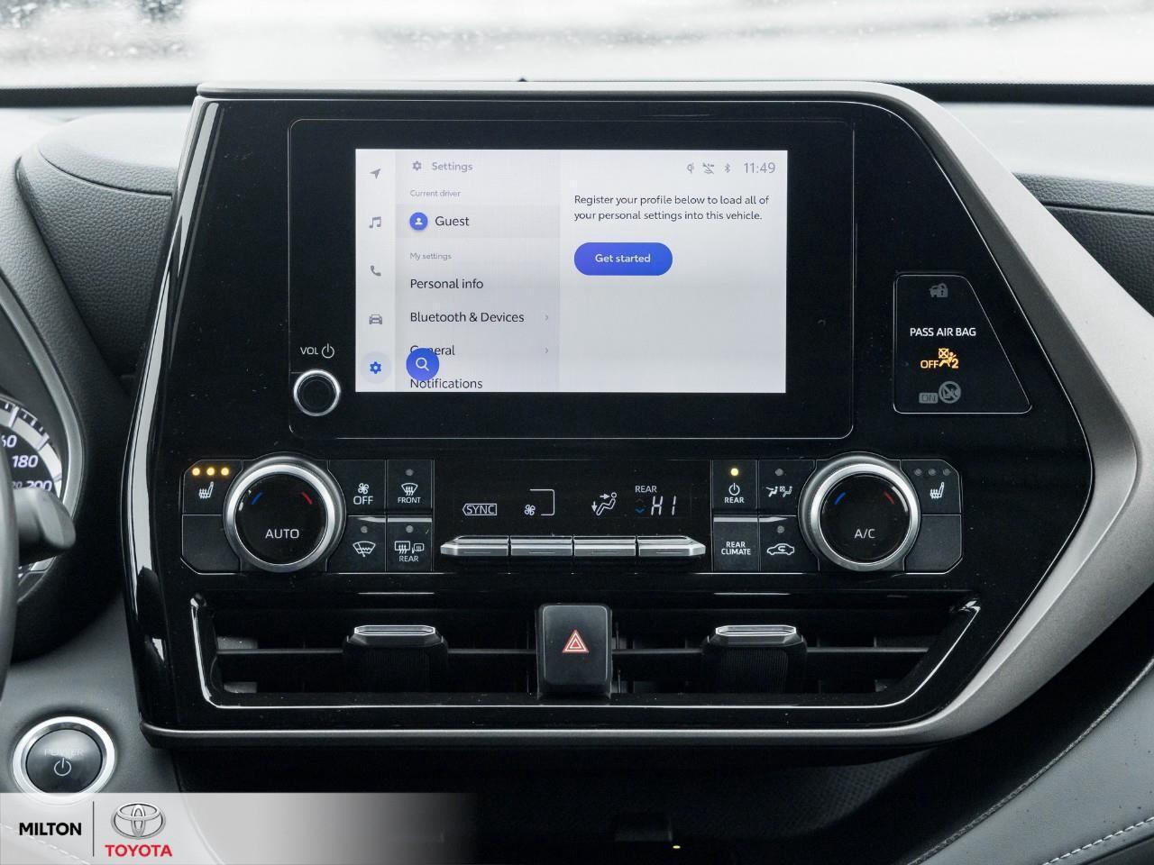 2024 Toyota Highlander Hybrid LEATHER NAVIGATION SUNROOF BLIND SPOT 8 PASSENGER Photo