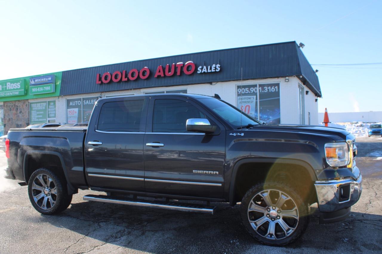 2015 GMC Sierra 1500 SLT Crew Cab 4WD   No Accident   Safety Certified Photo0