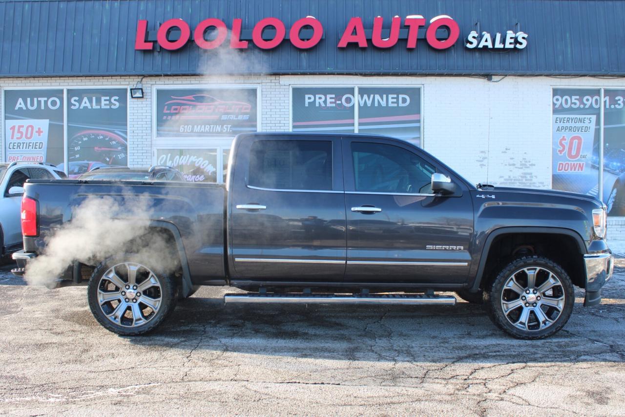 2015 GMC Sierra 1500 SLT Crew Cab 4WD   No Accident   Safety Certified Photo
