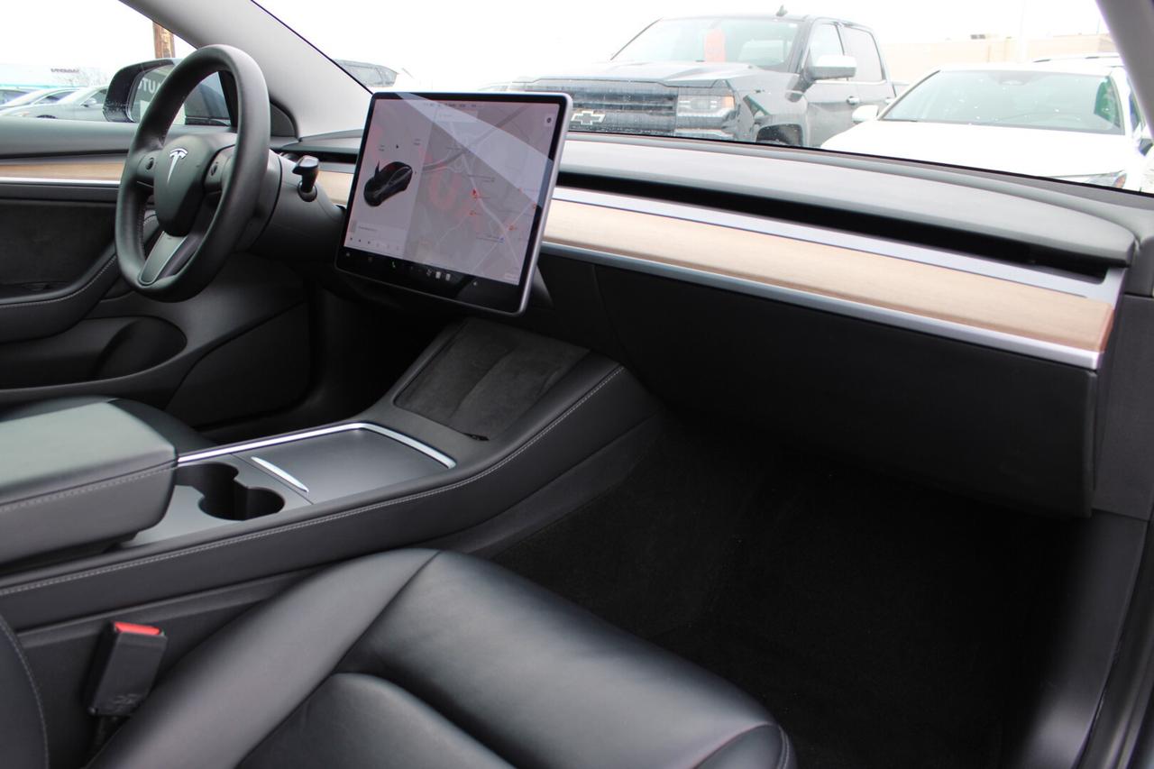 2021 Tesla Model 3 Standard Range Plus No Accident Clean Carfax Photo