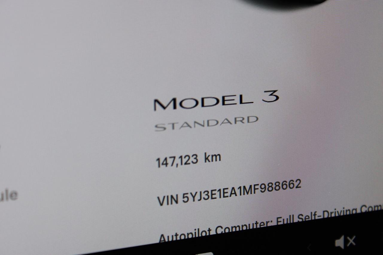 2021 Tesla Model 3 Standard Range Plus No Accident Clean Carfax Photo