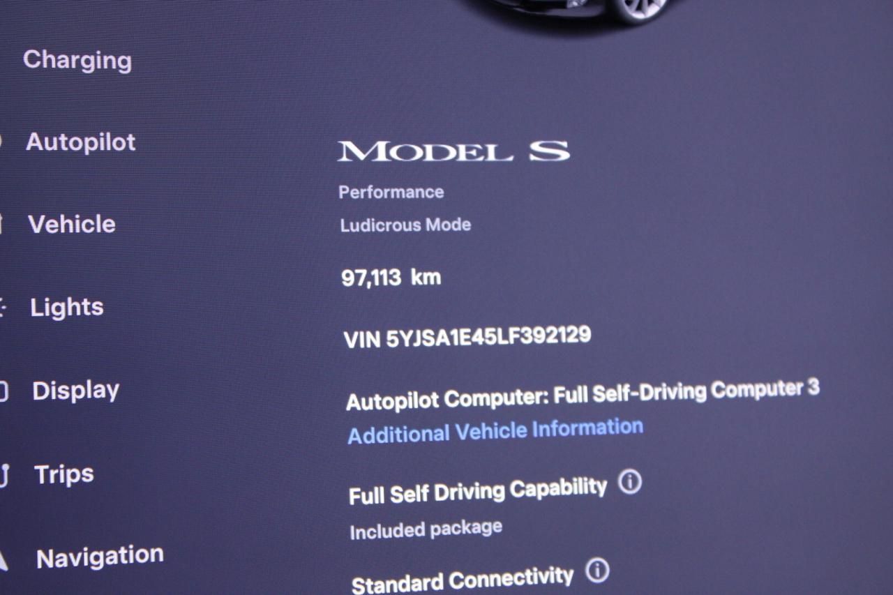 2020 Tesla Model S PERFORMANCE LUDICROUS AWD   NO ACCIDENT   CLEAN CA Photo