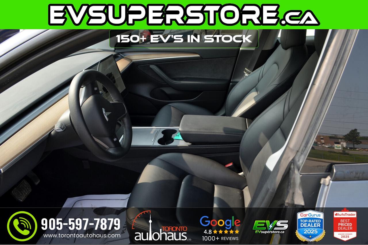 2022 Tesla Model 3 LR AWD I OVER 100 TESLAS EVSUPERSTORE.CA Photo