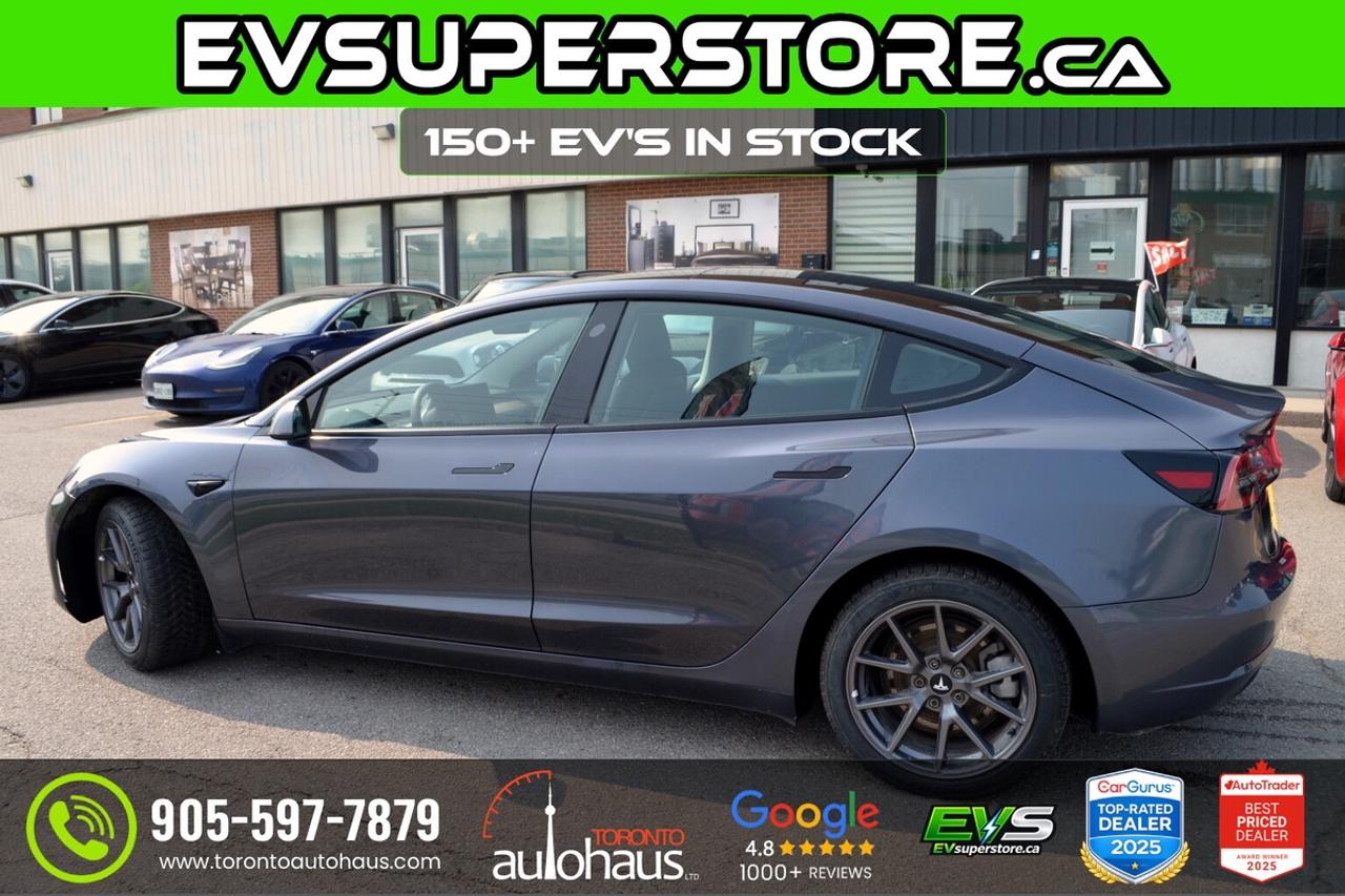2022 Tesla Model 3 LR AWD I OVER 100 TESLAS EVSUPERSTORE.CA Photo
