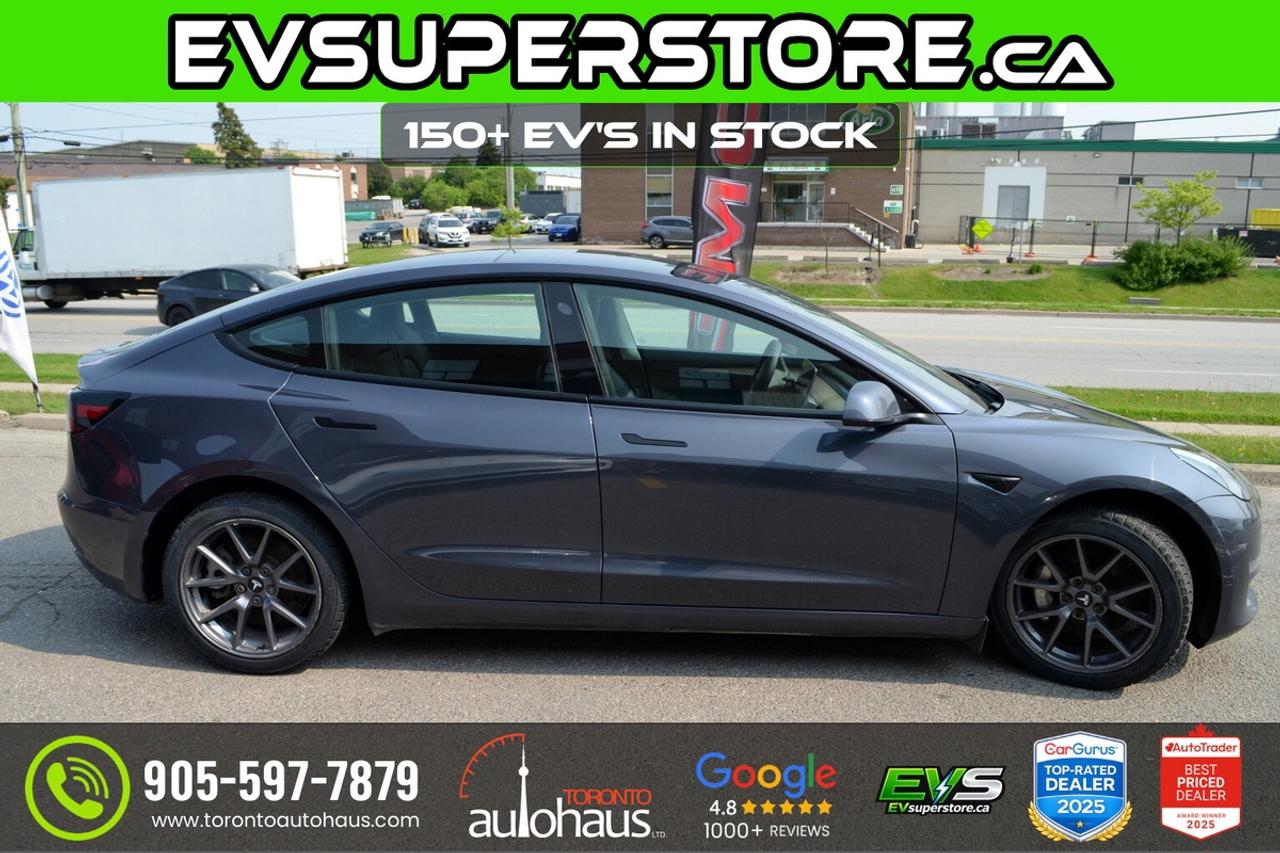 2022 Tesla Model 3 LR AWD I OVER 100 TESLAS EVSUPERSTORE.CA Photo
